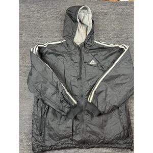 Vintage Adidas Reversible Mens Jacket Sweatshirt Windbreaker (Large?)